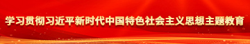 男人和女人靠逼视频网站学习贯彻习近平新时代中国特色社会主义思想主题教育